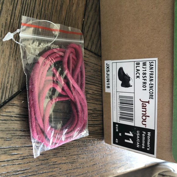 JAMBU Women's Black San Fran Encore Oxford Size 11 NWT - Picture 7 of 8